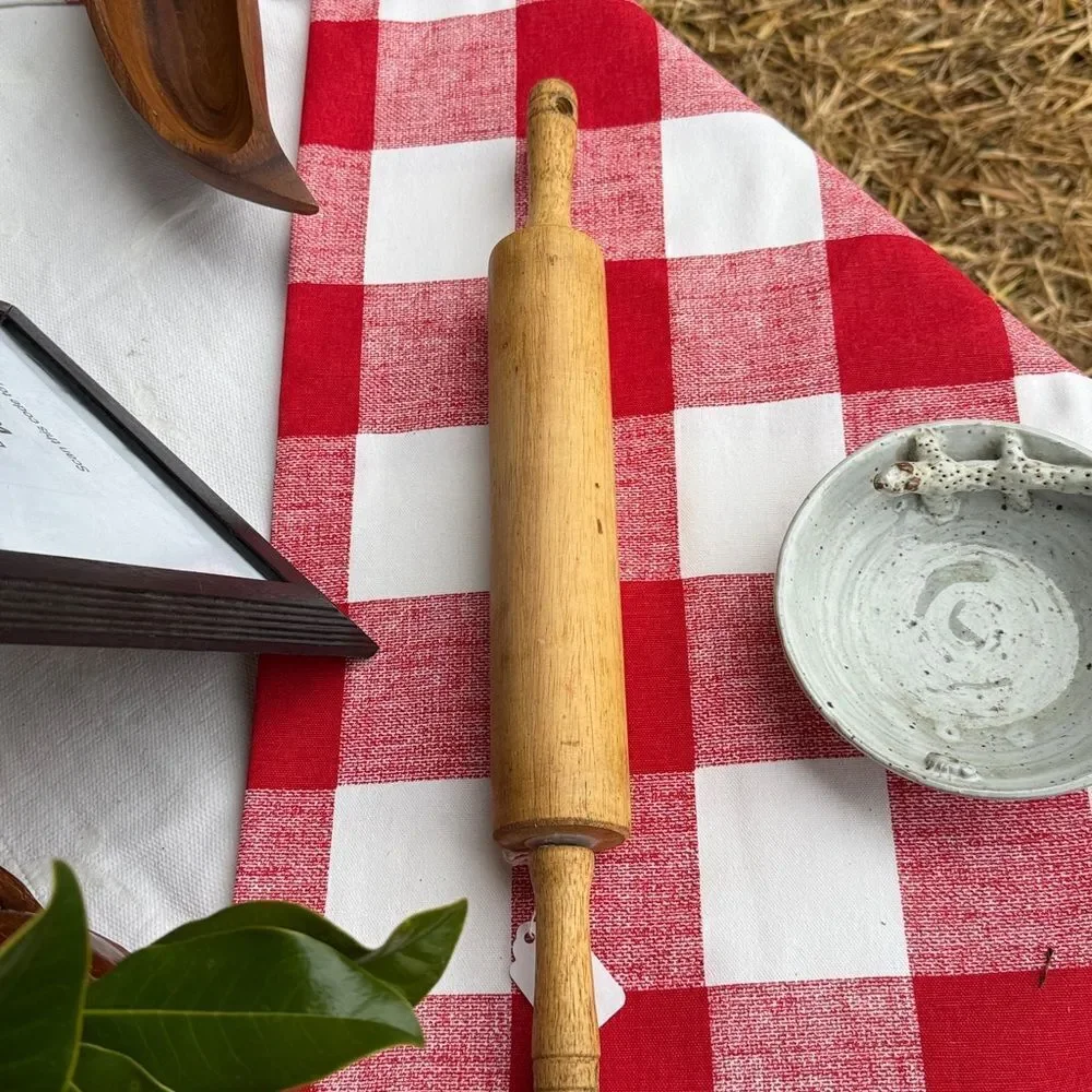 Vintage wooden rolling